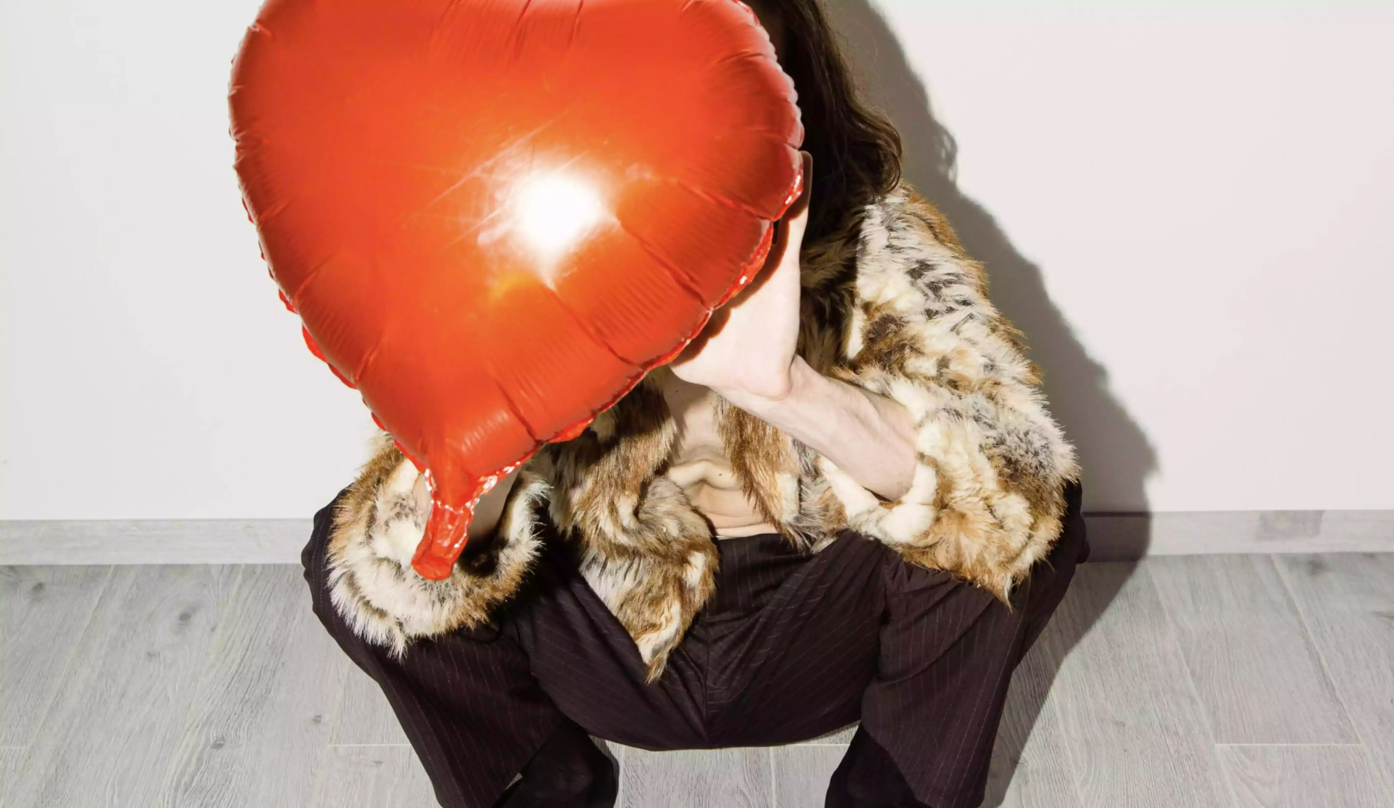 girl with heart